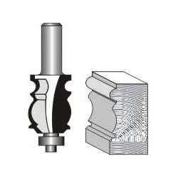 FACE MOULD BIT 1```` X 1 3/8```` RADIUS 5/32````  1/2```` SHANK