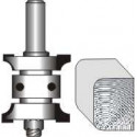 DOUBLE ROUND OVER BIT 1 3/4```` X 9.5-28.6MM 1/2````SHANK