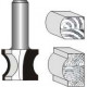 EXTERNAL BULL NOSE 24MM X 5/8```` HALF RADIUS 1/4```` SHANK