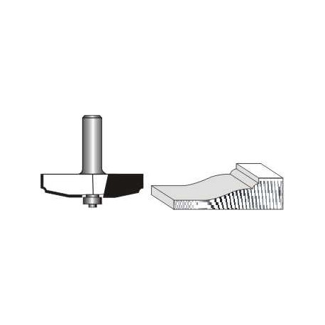 STRAIGHT BEAD PANEL RAISER 3```` X 5/8```` 1/2````SHANK