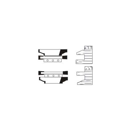 REVERSIBLE COMBINATION STYLE and RAIL SHAPER CUTTER DIAMETER 2 1/2````