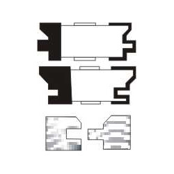 TONGUE and GROOVE 3 WING CUTTER