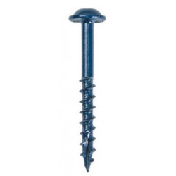 KREG BLUE-KOTE WR POCKET SCREWS 1 1/4````8 COARSE WASHER HEAD 100CT