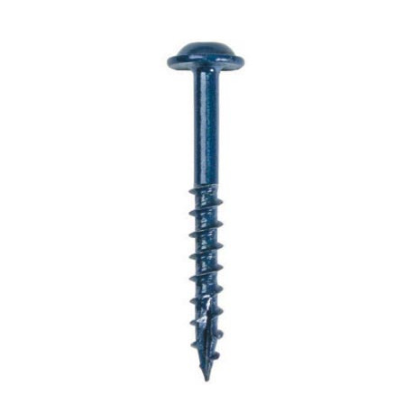 KREG BLUE-KOTE WR POCKET SCREWS 1 1/4````8 COARSE WASHER HEAD 100CT