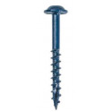 KREG BLUE-KOTE WR POCKET SCREWS 1 1/4````8 COARSE WASHER HEAD 100CT