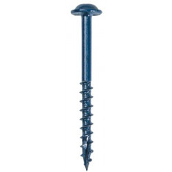 KREG BLUE-KOTE WR POCKET SCREWS 1 1/2````8 COARSE WASHER HEAD 100CT