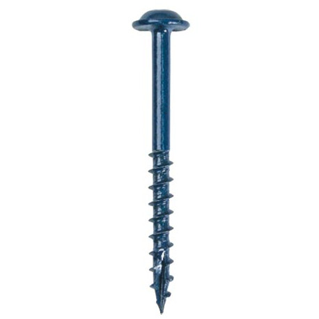 KREG BLUE-KOTE WR POCKET SCREWS 1 1/2````8 COARSE WASHER HEAD 100CT