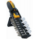 SCREWDRIVER SET 15PC WITH BITS SOCKETS AND BELT CLIP