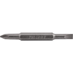 REPLACEMENT BIT 65MM DOUBLE ENDED 6MM.SL5MM/PH1 FOR KT2677