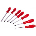 SCREW DRIVER SET PVC 7PC SL and PH BITS