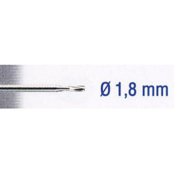 TUNGSTEN CARBIDE CUTTER 1.8MM. CYL. SH.2.35MM