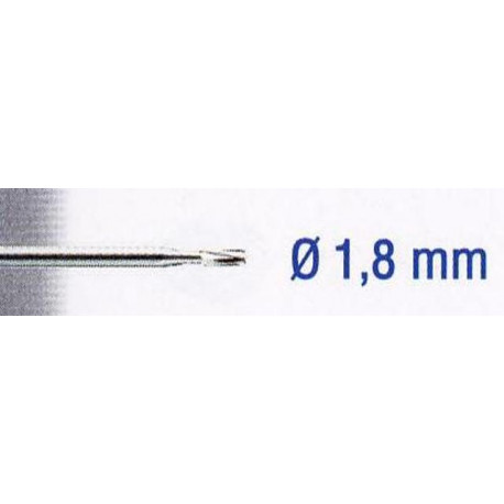 TUNGSTEN CARBIDE CUTTER 1.8MM. CYL. SH.2.35MM