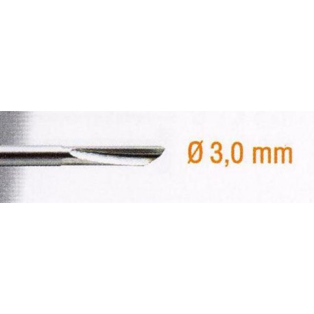 HSS FLUTE BIT 3MM. STRAIGHT GROV.SH3MM