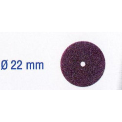 WHEEL GRINDING STONES.RUBY ABV.22MM.2PCS