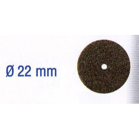 WHEEL GRINDING STONES. BROWN ABV.22MM.2PCS