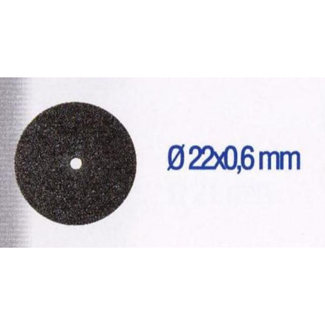 CUTT OFF DISCS 22X0.6MM.50PCS