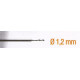 REINF.HSS TWIST DRILL BIT 1.2MM.SH.2.35MM