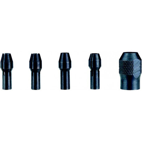 COLLET SET 4PC + NUT DREMEL