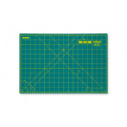 OLFA MAT ROTARY 450 X 300MM METRIC and INCH DOUBLE SIDED