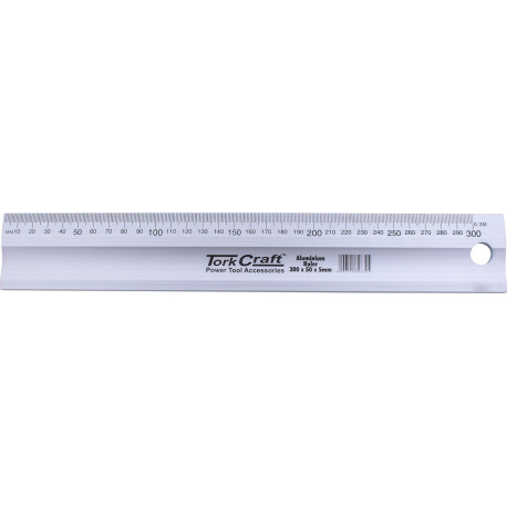 ALUMINIUM STRAIGHT EDGE RULER TYPE B 300X50X5.0MM