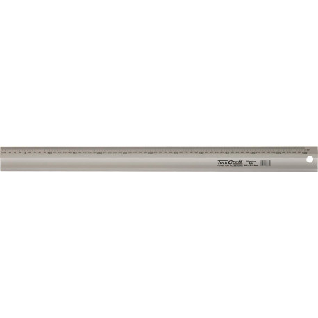 ALUMINIUM STRAIGHT EDGE RULER TYPE B 600X50X5.0MM