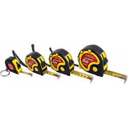 MEASURING TAPE SET 4PC  ME06316 ME06519 ME0625 1M 3M 5M and 8M