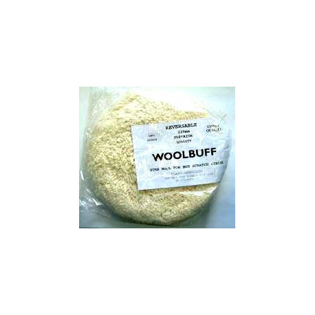 DOUBLE SIDED WOOL BUFF 7```` 180MM WITH M14 THREAD