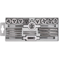 20 PIECE IMPERIAL TAP and DIE SET IN PLASTIC CASE