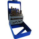 DRILL BIT SET 19PCS 1-10MM X 0.5MM TURBO POINT