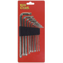 TORX KEY SET 10PC T9-T50  CR-V CARDED