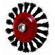 TW.WIRE CON. WHEEL BRUSH 100MM