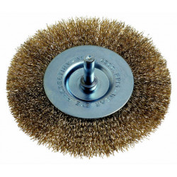 WIRE WHEEL BRUSH 75MM DBL.THIC