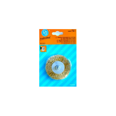 75MM BRASS WIRE WHEEL BRUSH