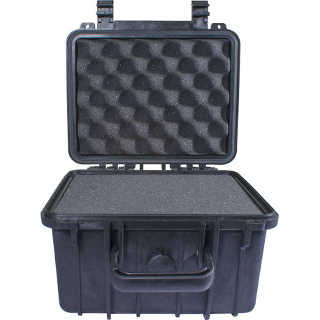 HARD CASE 270X245X185MM OD WITH FOAM BLACK WATER and DUST PROOF (231815)