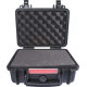 HARD CASE 310X275X155MM OD WITH FOAM BLACK WATER and DUST PROOF (272012)