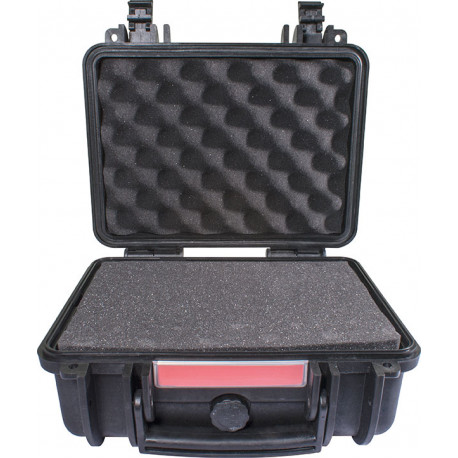 HARD CASE 310X275X155MM OD WITH FOAM BLACK WATER and DUST PROOF (272012)