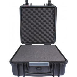 HARD CASE 425X370X210MM OD WITH FOAM BLACK WATER and DUST PROOF (333517)