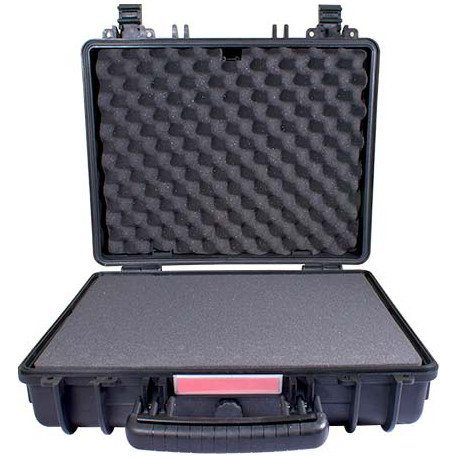 HARD CASE 410X340X220MM OD WITH FOAM BLACK WATER and DUST PROOF (443412)