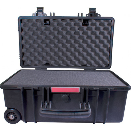 HARD CASE 550X345X245MM OD WITH FOAM BLACK WATER and DUST PROOF (512722)