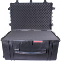 HARD CASE 670X515X375MM OD WITH FOAM BLACK WATER and DUST PROOF(584433)