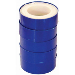 PTFE TAPE 12MMX0.075MMX10M X 5 ROLLS