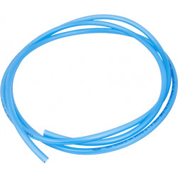 POLYURETHANE HOSE 5MM I.D. 8MM O.D PER METRE BLUE TRANSPARENT