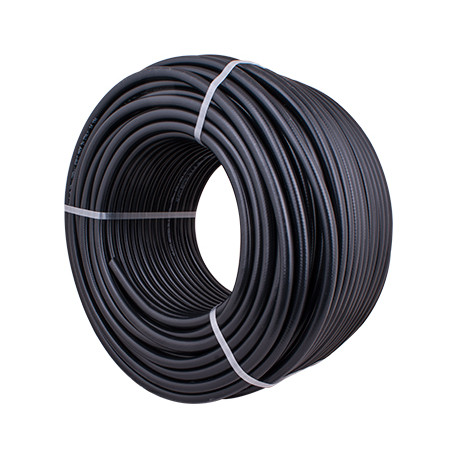 PVC HOSE BLACK 8MM X 100M REFITTEX - ITALY