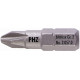 PHZ NO.1 X 25MM POZI/PHILLIPS INSERT BIT CLASSIC