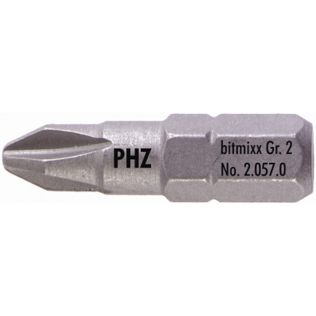 PHZ NO.1 X 25MM POZI/PHILLIPS INSERT BIT CLASSIC