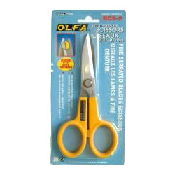 OLFA SCISSORS W/SERRATED SS BLADES