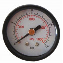 PRESS. GAUGE 40MM 1/8```` REAR FIT 0-16BAR 0-1600KPA