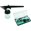 AIR BRUSH KIT WITH 2 BOWLS AND HOSE