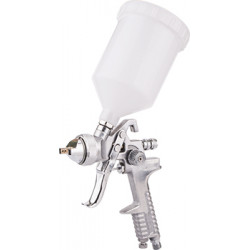 SPRAY GUN HVLP 1.4MM NOZZLE 600CC PLASTIC CUP