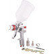 SPRAY GUN HVLP 1.4MM NOZZLE WITH FEMALE CONNECTOR and UNIVERSAL COUPLER